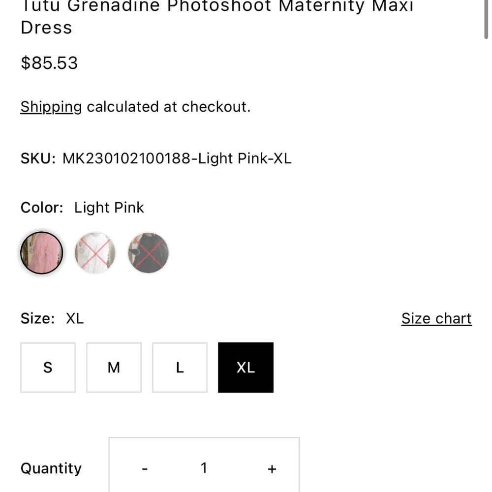 Pink One Shoulder Sweetheart Maternity Dress - Picture 6 of 10